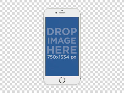 White iPhone 6 Frontal Shot