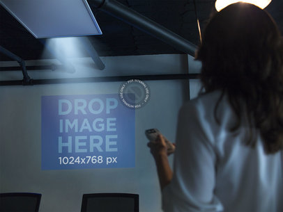 Office Presentation Mockup a16311